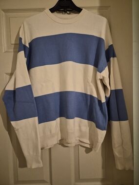 Zara Mens Striped Sweater